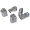 Global Door Controls Kawneer Style Left Hand Offset Door Pivot Hinge Set for Adams Rite Type Storefront Door in Aluminum TH1118-LH-AL - alternate 1